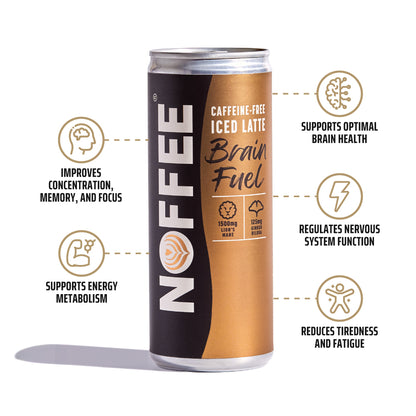 Iced Noffee Latte - Brain Fuel