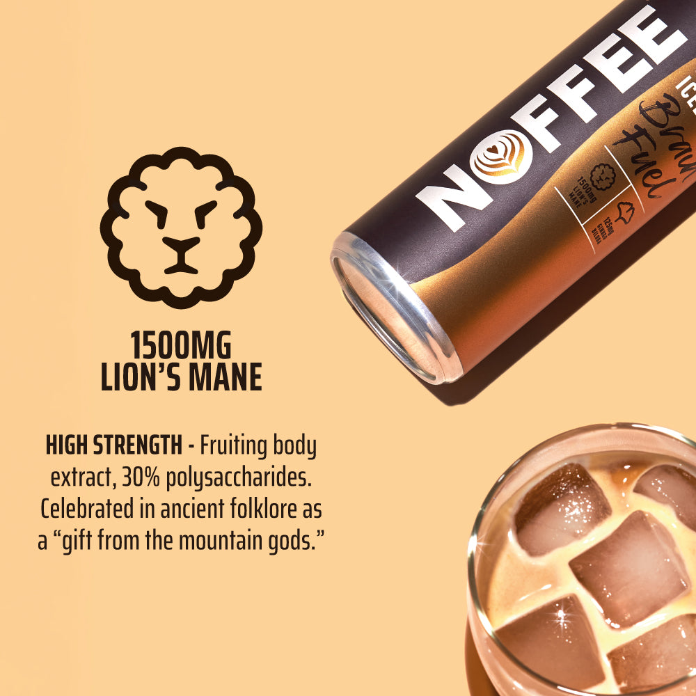 Iced Noffee Latte - Brain Fuel